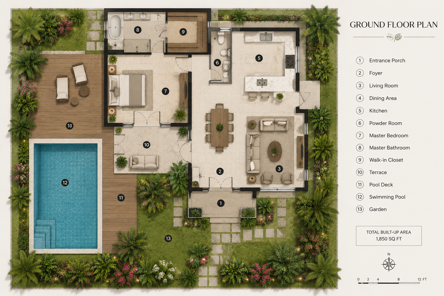 Ground Floor layout