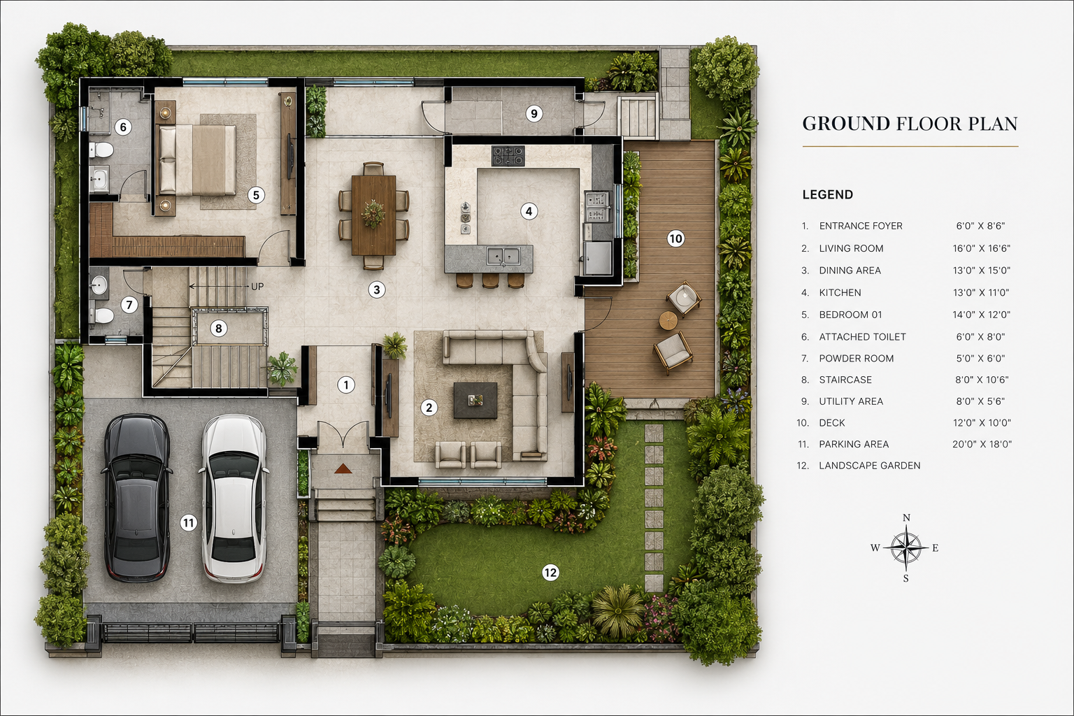 Ground Floor layout