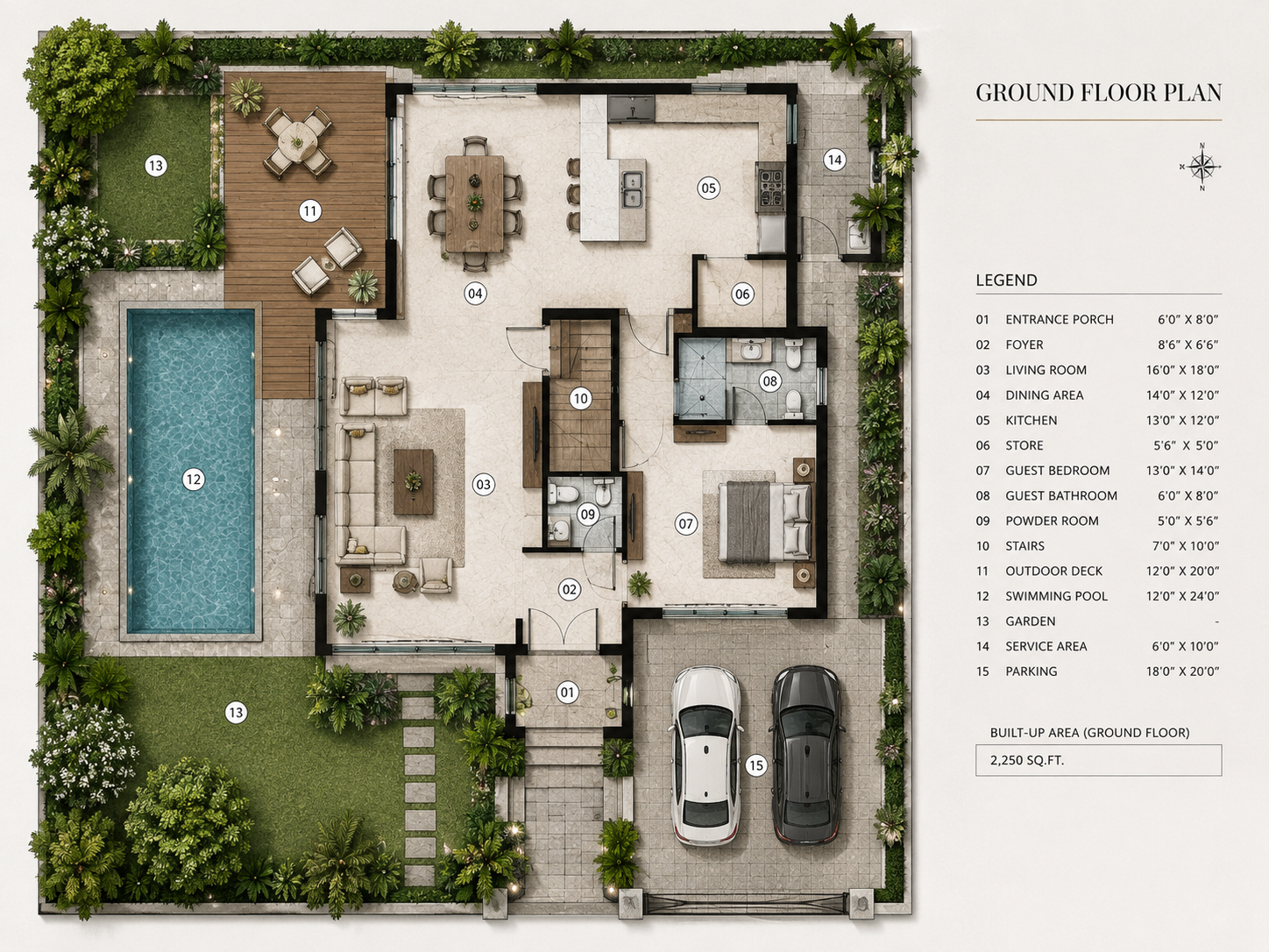 Ground Floor layout